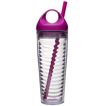 Aero Insulated Water Tumbler 16oz - Purple