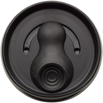 Essential Stainless Steel Insulated Mug & Travel Mug Replacement Lid - Black 