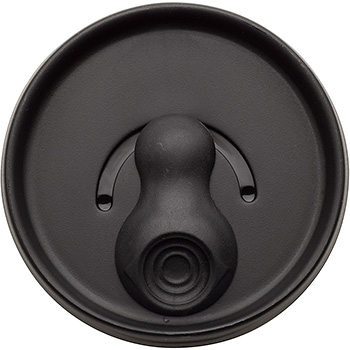 Essential Stainless Steel Insulated Desktop Mug Replacement Lid - Black