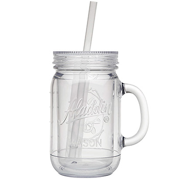 Classic Insulated Mason Tumbler 20oz - Clear